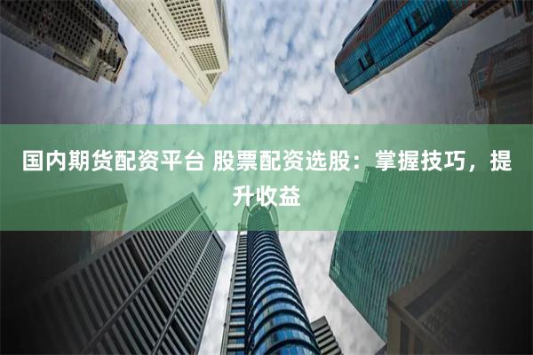 国内期货配资平台 股票配资选股：掌握技巧，提升收益