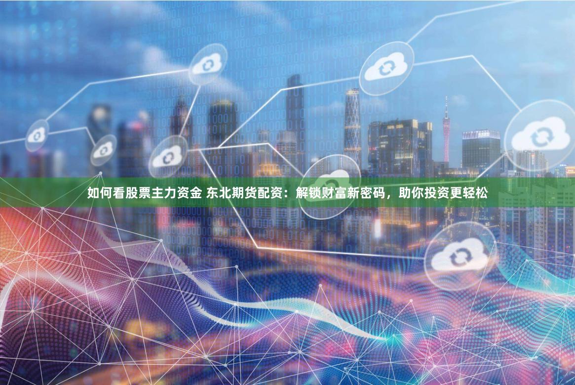如何看股票主力资金 东北期货配资：解锁财富新密码，助你投资更轻松